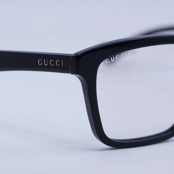 Gucci GG0964S 001 Sunglasses Black Square Frame, Photochromic Lenses - Picture 2 of 12